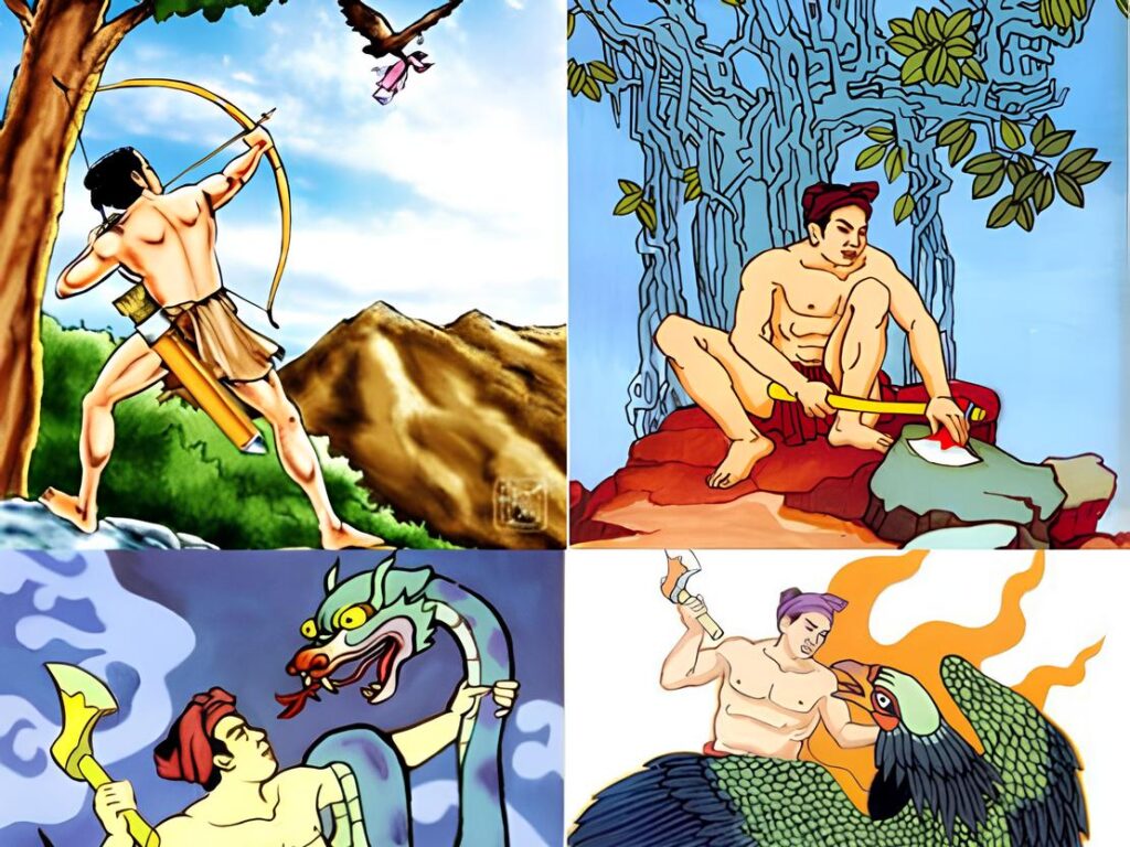 bìa truyện thạch sanh