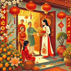 xông đất phong tục việt nam