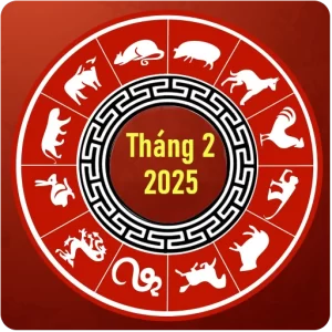 con giáp may mắn trong tháng 2 năm 2025