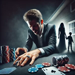 các mốc từ người thường thành người nghiện cờ bạc