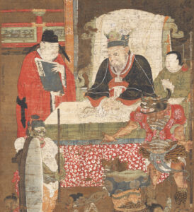 diêm vương và phán quan địa phủ